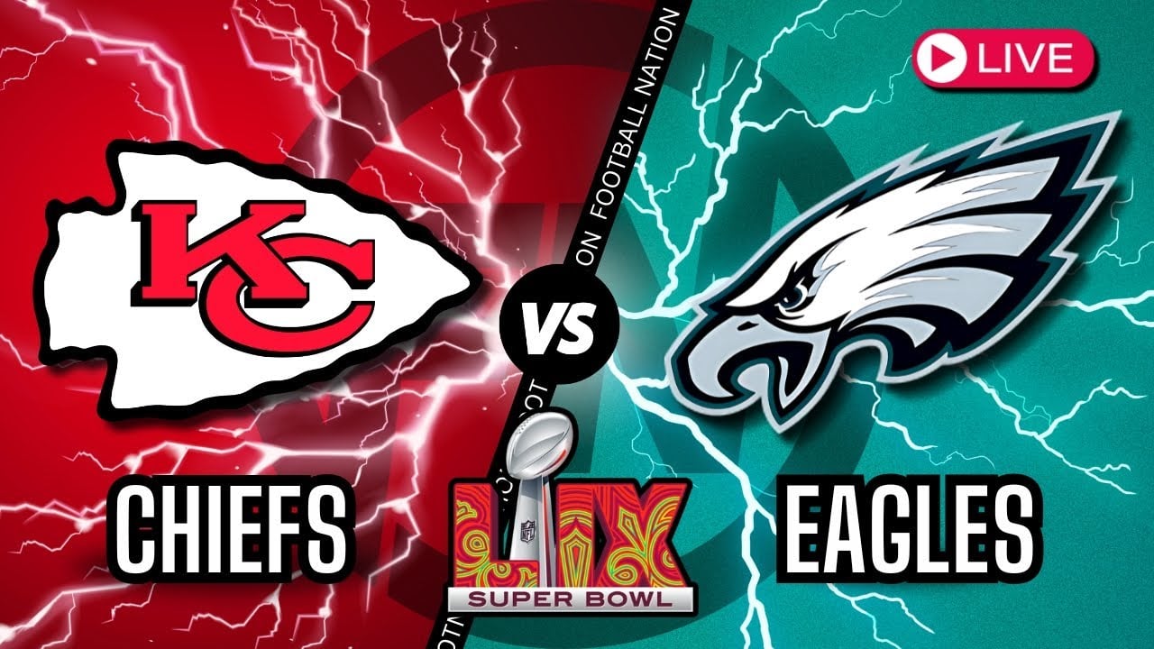 Kansas City Chiefs VS Philadelphia Eagles – Super Bowl LIX – Live Stream Commentary