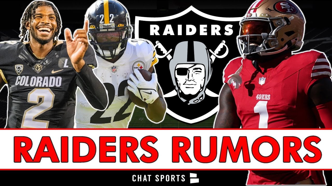 Las Vegas Raiders Rumors On Najee Harris Free Agency Interest, Deebo Samuel Trade, 2025 NFL Draft