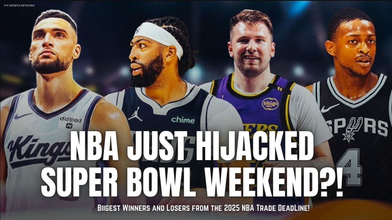 LeBron & Luka TRADE Overshadows Super Bowl! NFL Furious?!