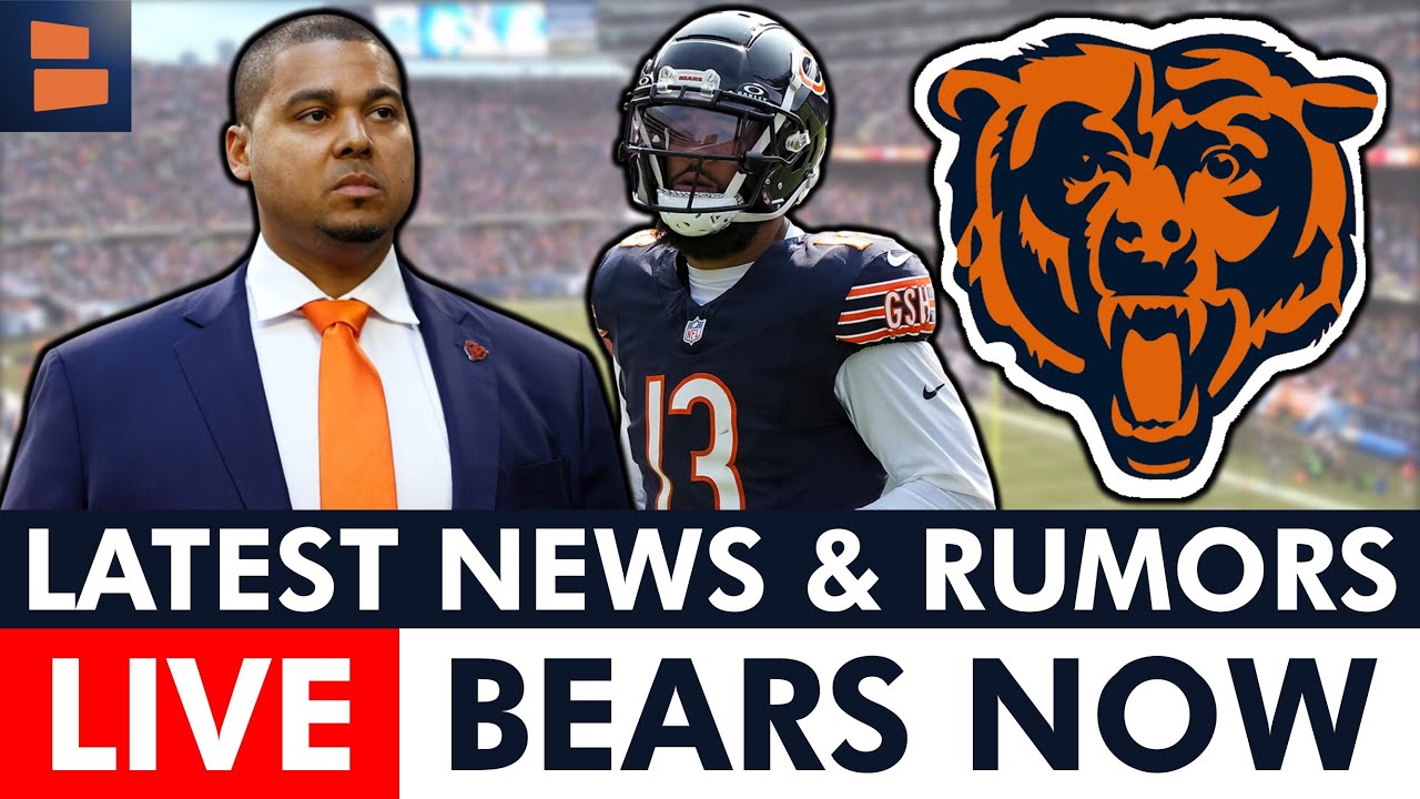 LIVE: Chicago Bears News, Rumors, Keenan Allen & Teven Jenkins Leaving? 2025 NFL Draft Targets, Q&A