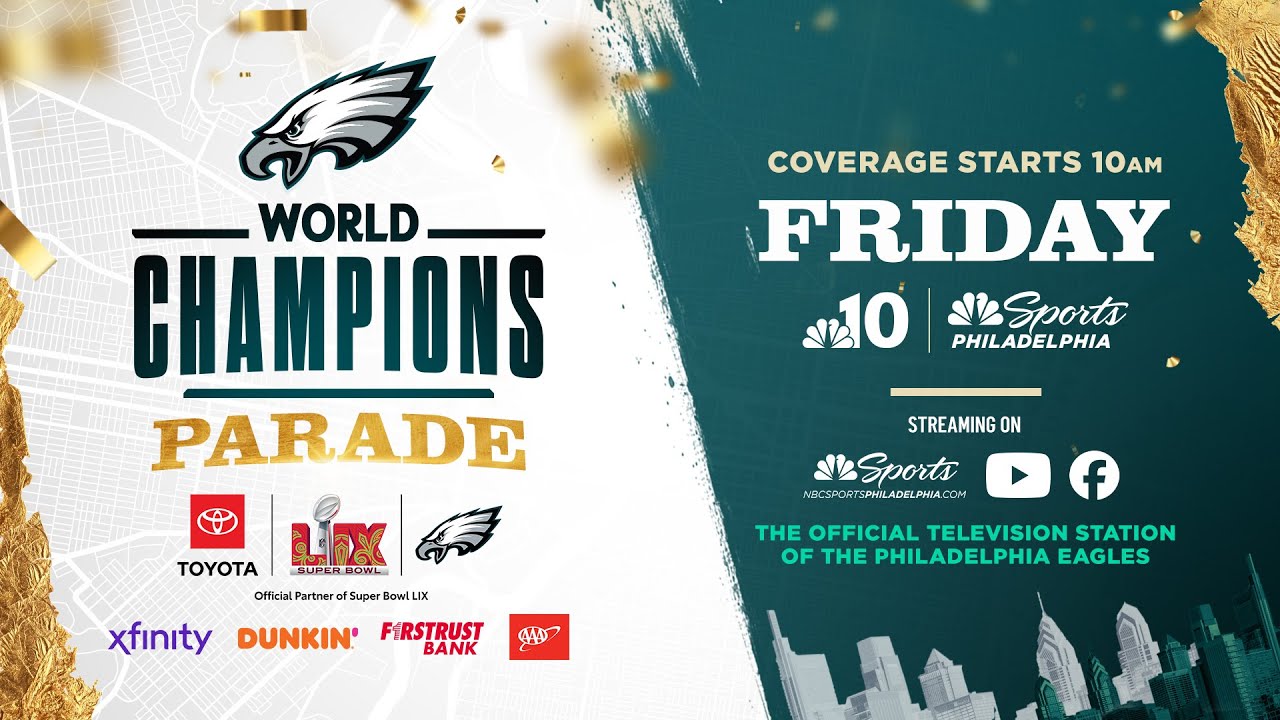 Live stream: Philadelphia Eagles Super Bowl World Champions Parade