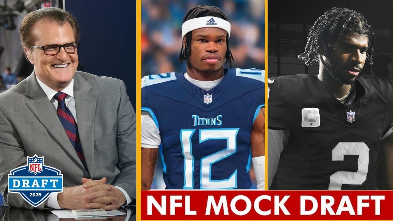 Mel Kiper breaks 2025 NFL Draft: Titans select WR Travis Hunter, Raiders select QB Shedeur Sanders