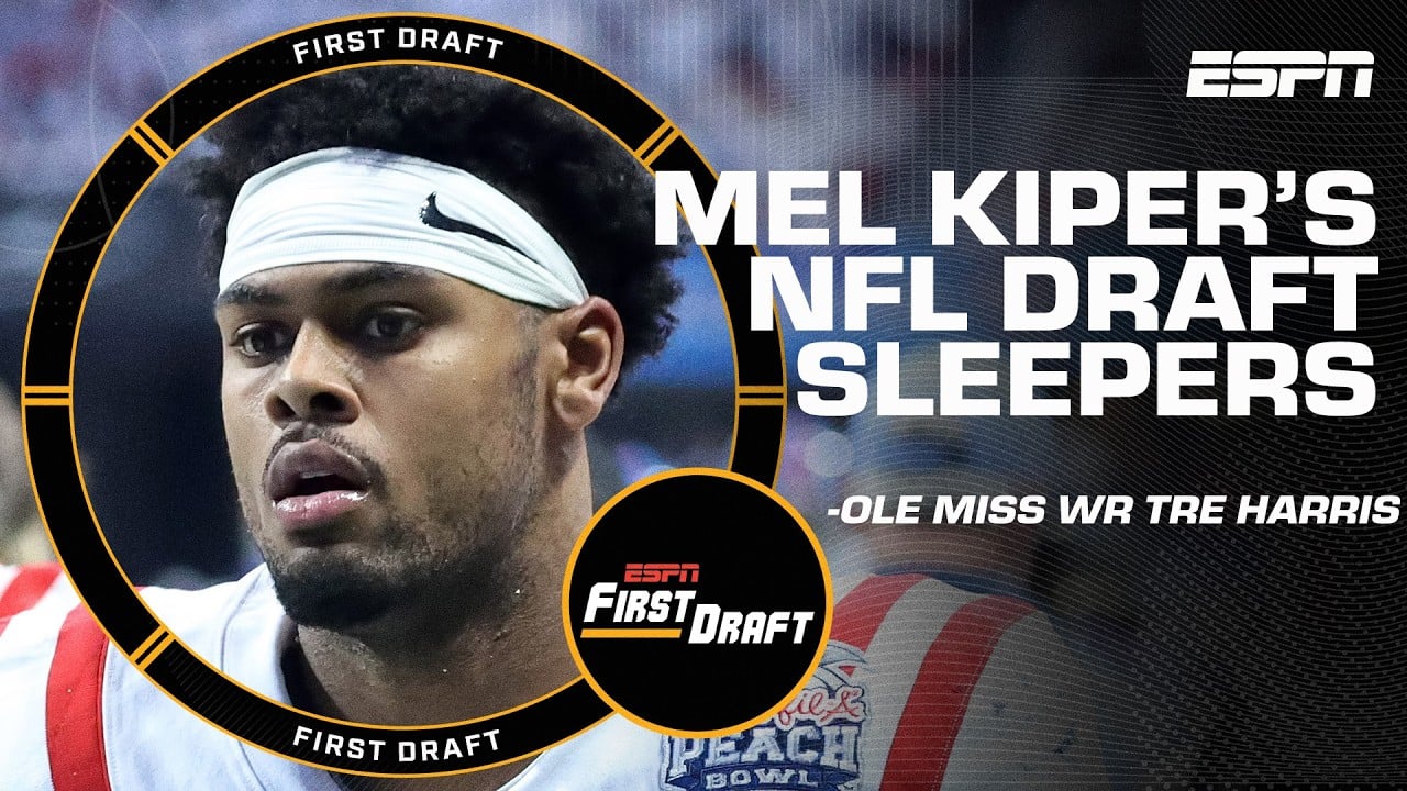 Mel Kiper’s BIGGEST SLEEPERS of 2025 NFL Draft😴 | First Draft🏈