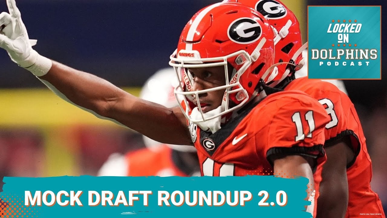 Miami Dolphins 2025 NFL Draft Mock Draft Roundup 2.0