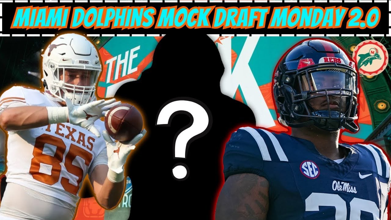 Miami Dolphins 2025 NFL Mock Draft 2 0 | 7 Rounds of BPA