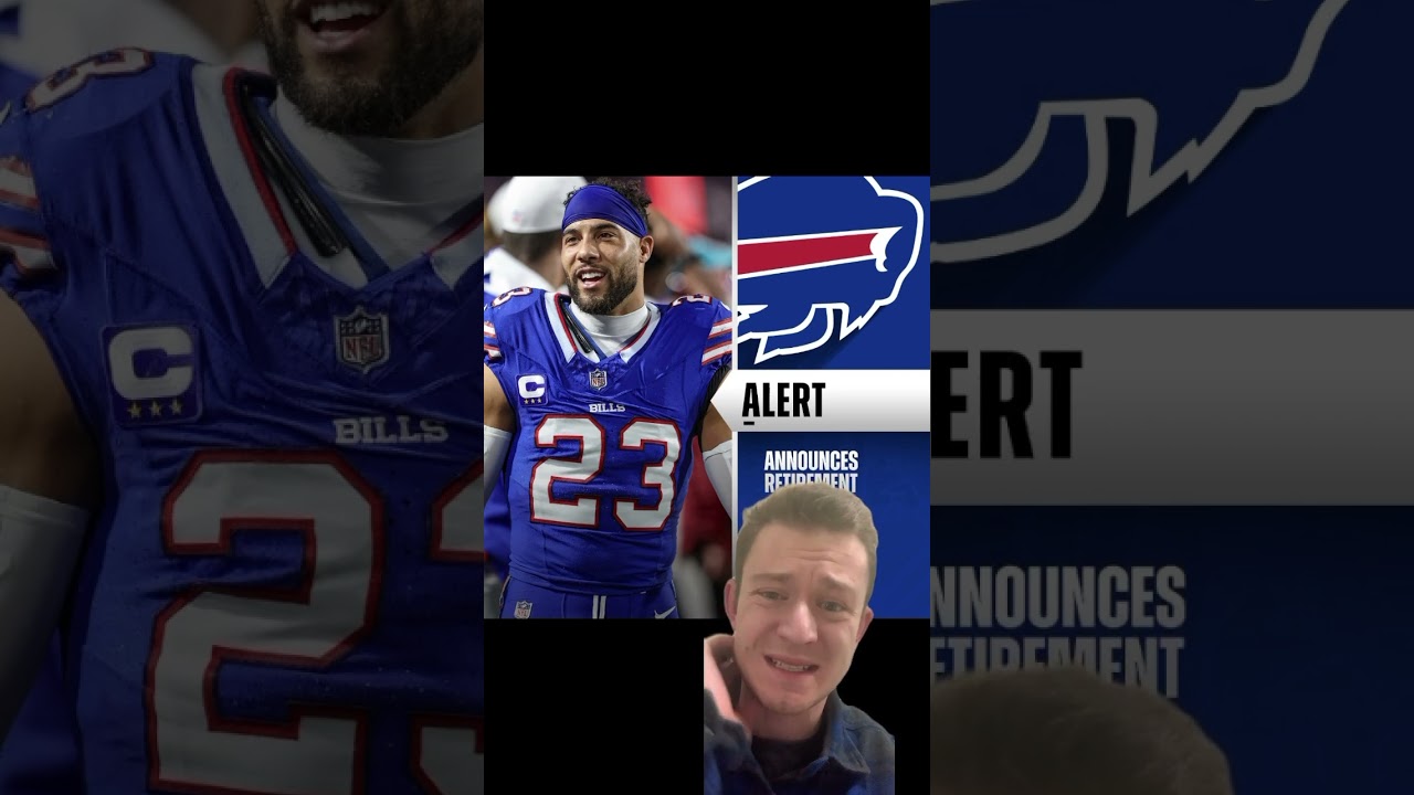 Micah Hyde announces NFL retirement #nfltrending #nflviral #nflshorts #nflnews #nfl #nflfootball