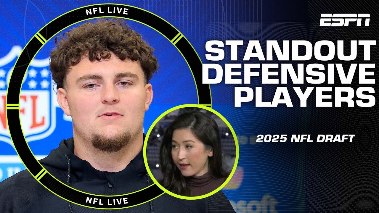 My TOP STANDOUT defensive players in the 2025 NFL Draft | NFL Live