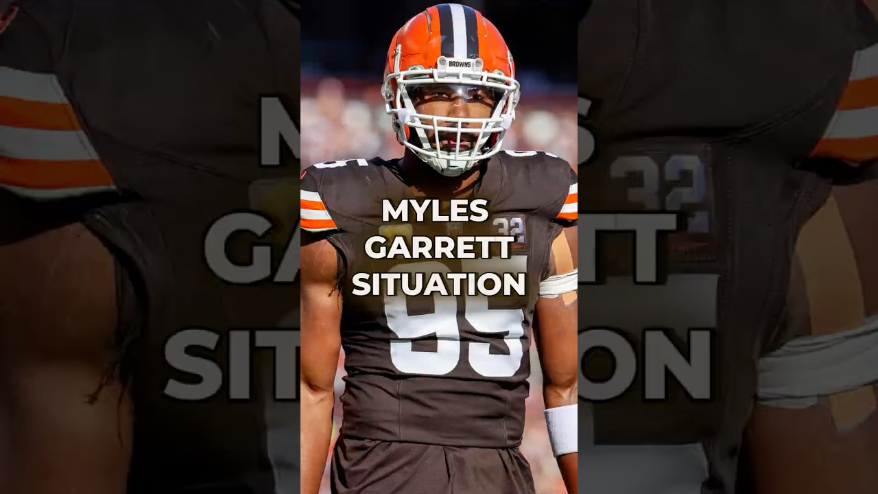 Myles Garrett Requests Trade From The Browns: What It Means #nfl #nflnews #shorts @BrownsReport