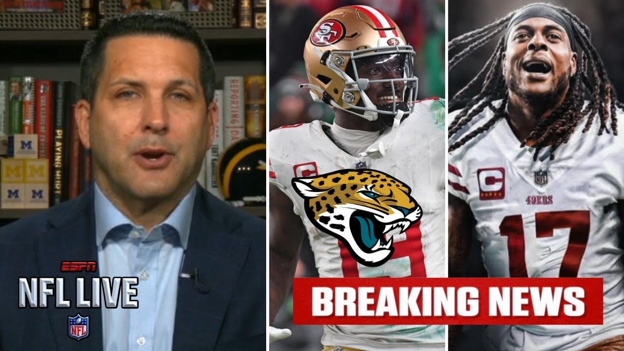 NFL LIVE | Adam Schefter BREAKING NEWS: Davante Adams to 49ers amid Deebo Samuel interest in Jaguars