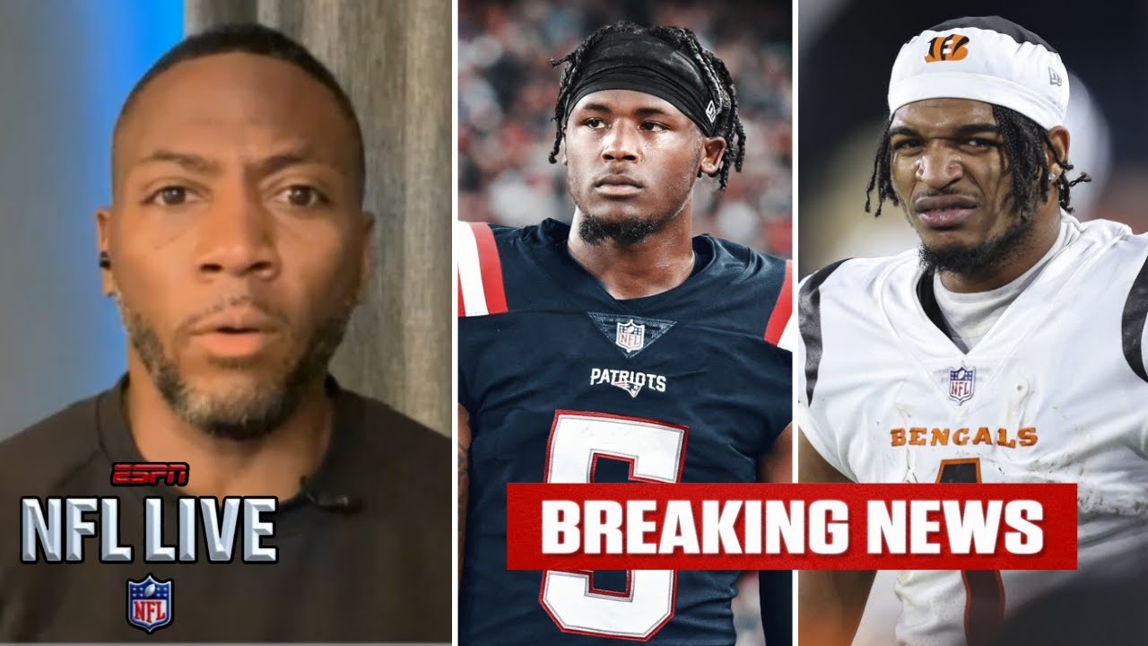 NFL LIVE | Ryan Clark gives latest on Bengals player trade: Tee Higgins to Patriots; Ja’marr Chase?