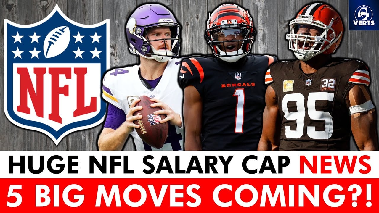 NFL Releases HUGE Salary Cap News Before 2025 NFL Free Agency – 5 BIG MOVES That Could Happen Next