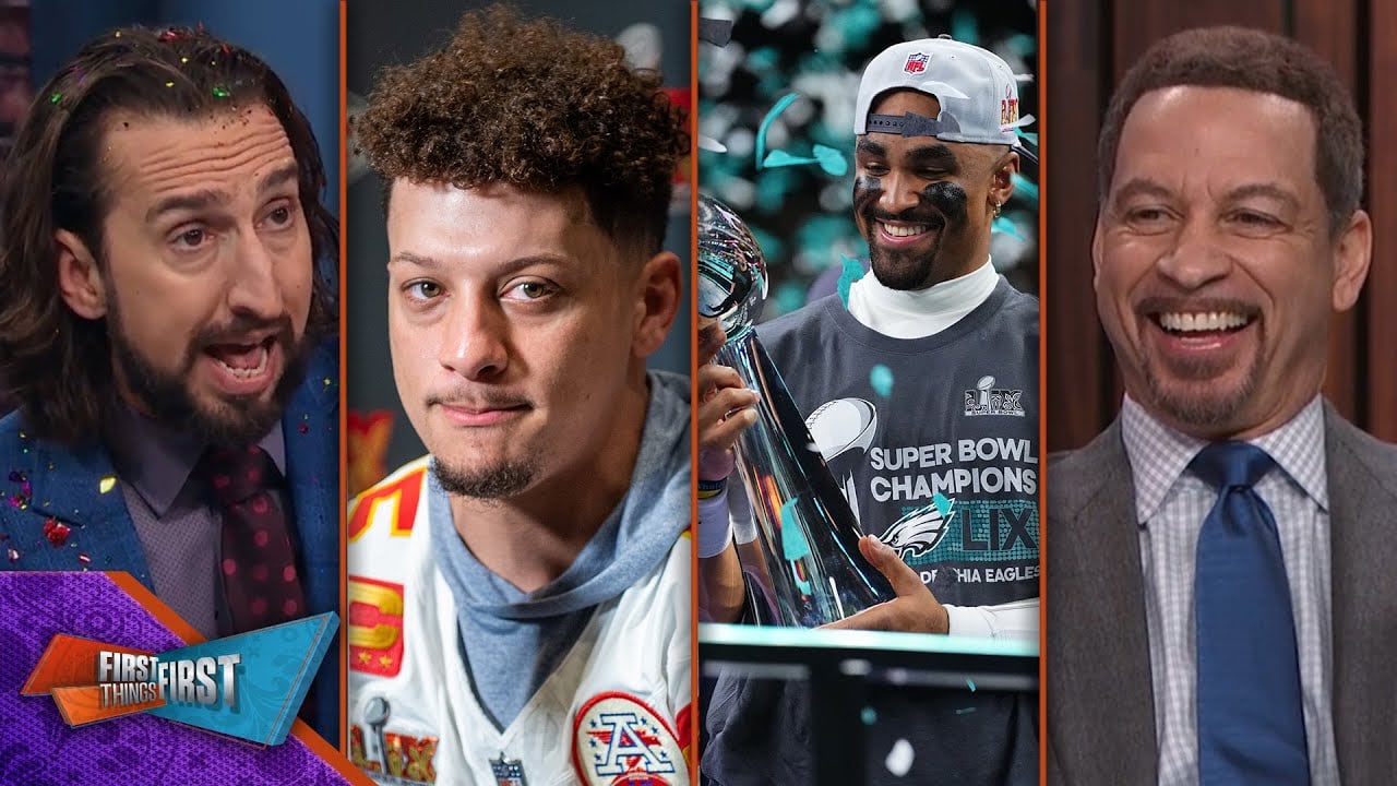 ‘No answers’ for Chiefs as Eagles dominate Super Bowl LIX, Loss on Mahomes? | FIRST THINGS FIRST