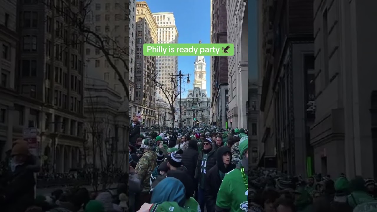 Philadelphia Eagles parade kicks off after Super Bowl LIX victory 🦅