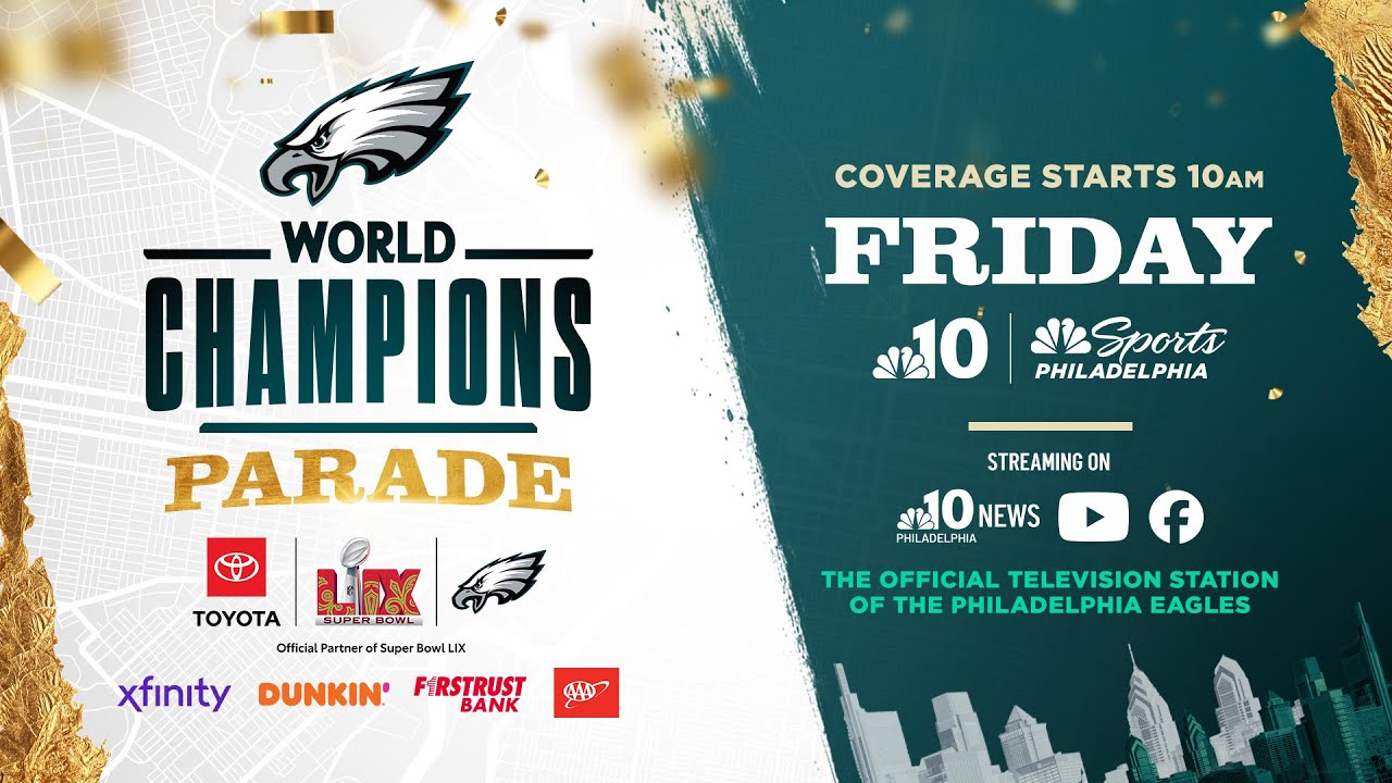 Philadelphia Eagles Super Bowl World Champions Parade | Live Stream