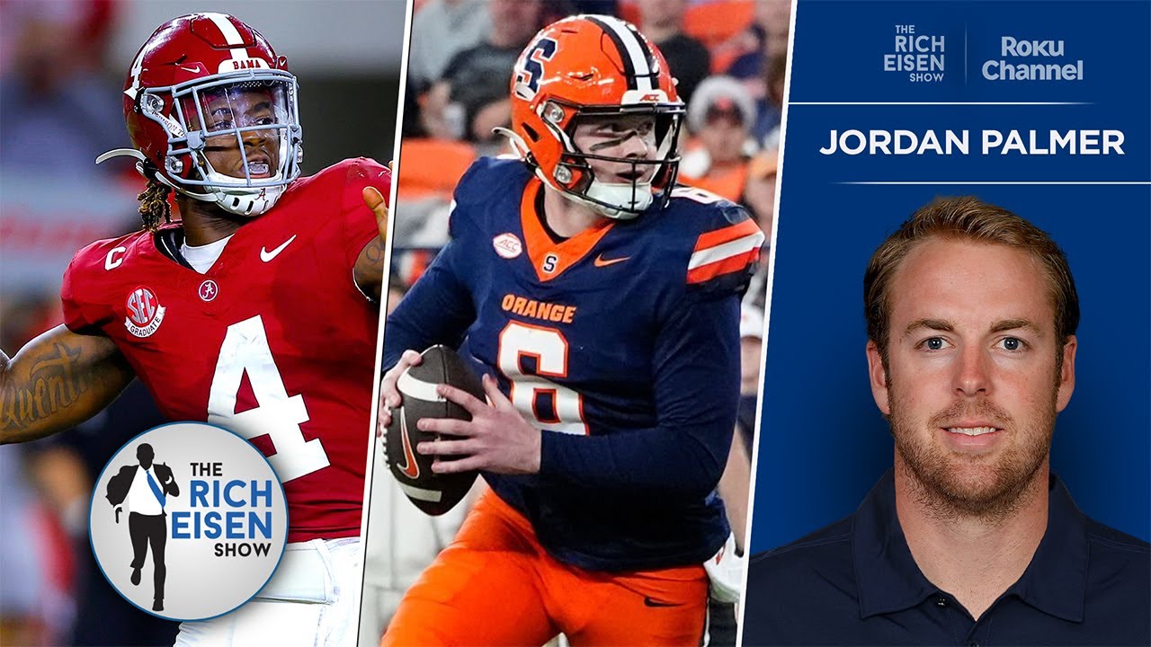 QB Guru Jordan Palmer: Pay Close Attention to THESE NFL Draft QB Prospects | The Rich Eisen Show