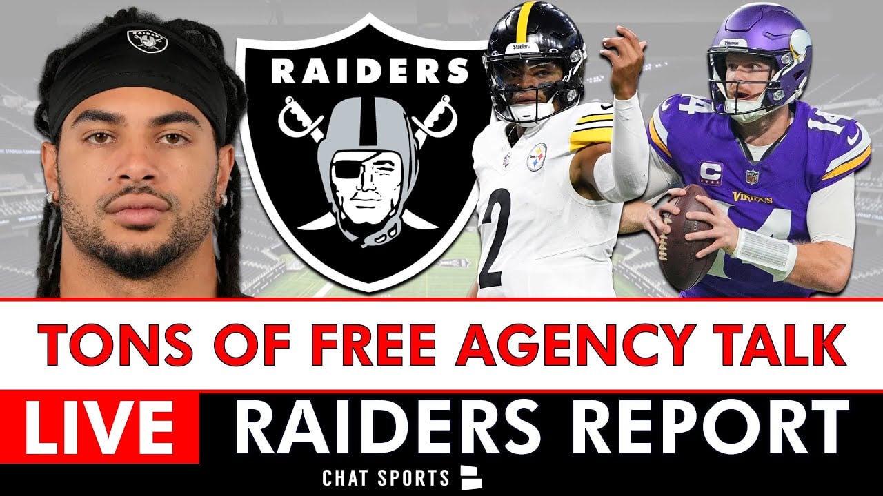 Raiders LIVE: Latest Around The Las Vegas Raiders & NFL Free Agency Rumors From ESPN