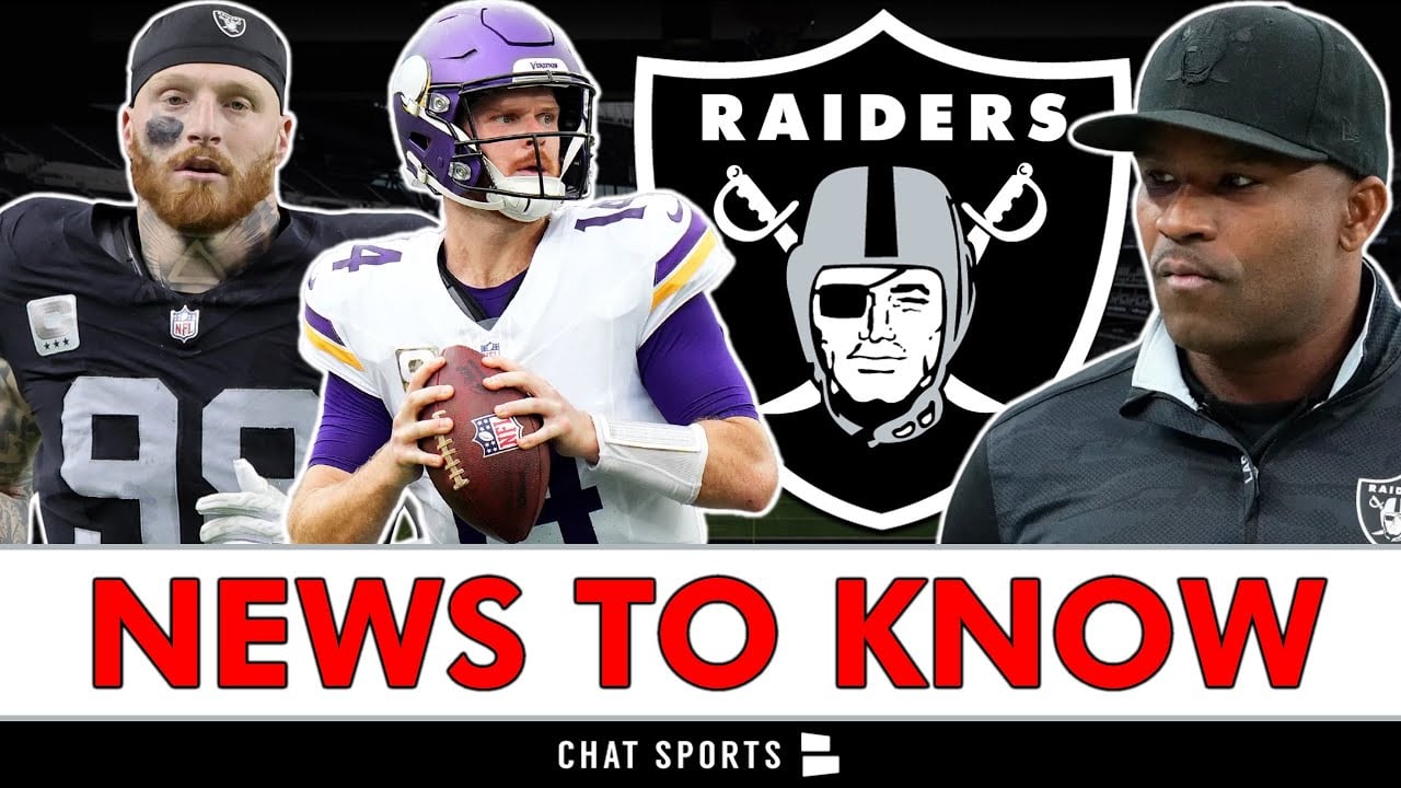 Raiders News To Know + NFL Franchise Tag Rumors