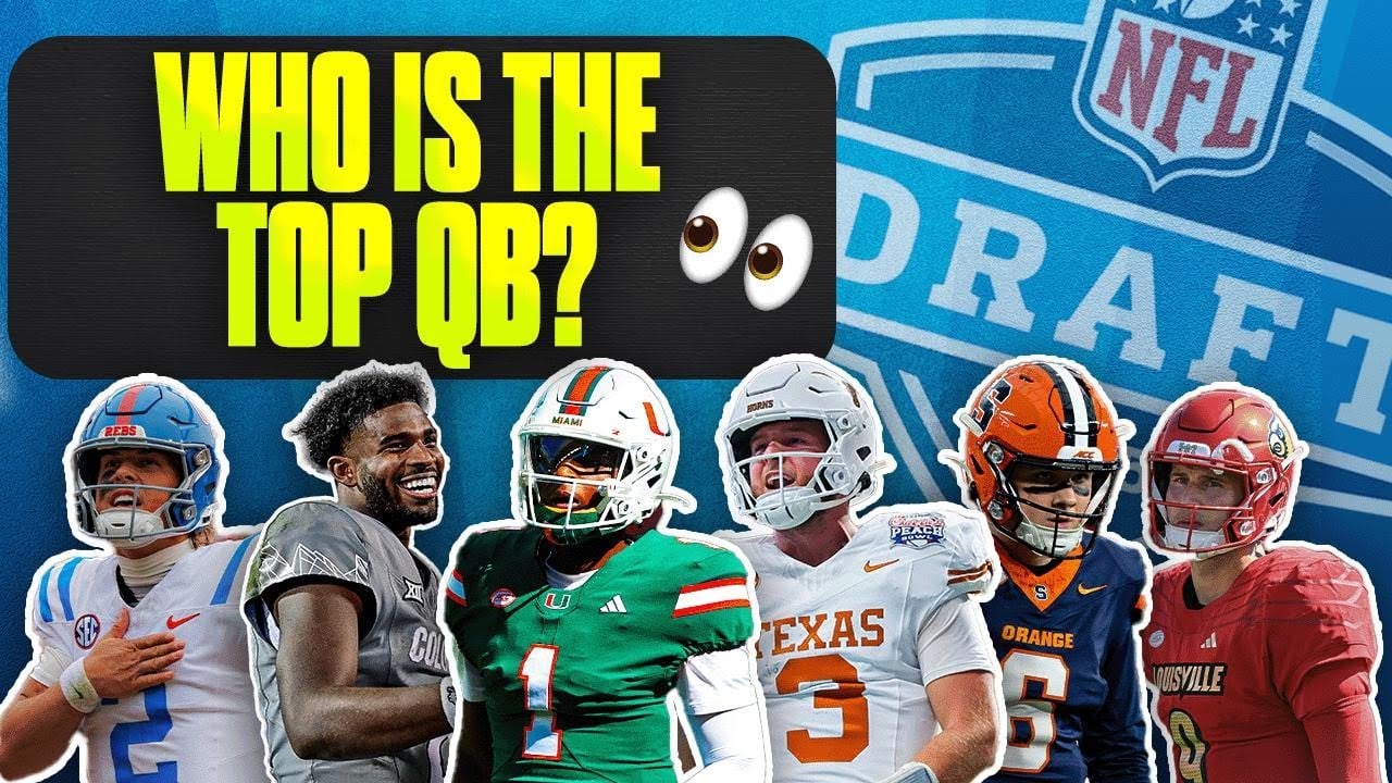 Ranking The Top 6 QB Prospects in the 2025 NFL Draft: HUGE surprise at No. 2 😳