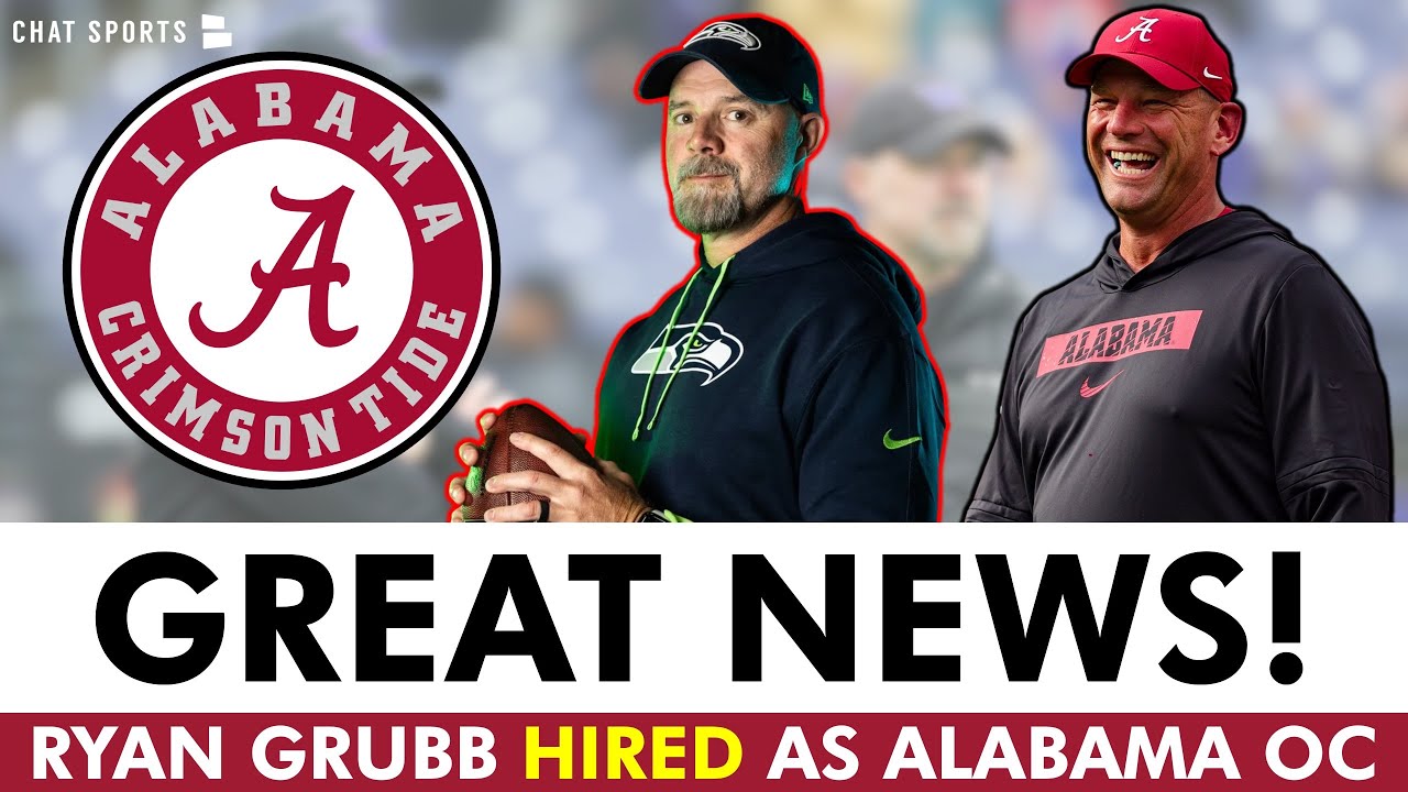 Ryan Grubb Hired As Alabama Offensive Coordinator | Alabama Football Coaching Staff News