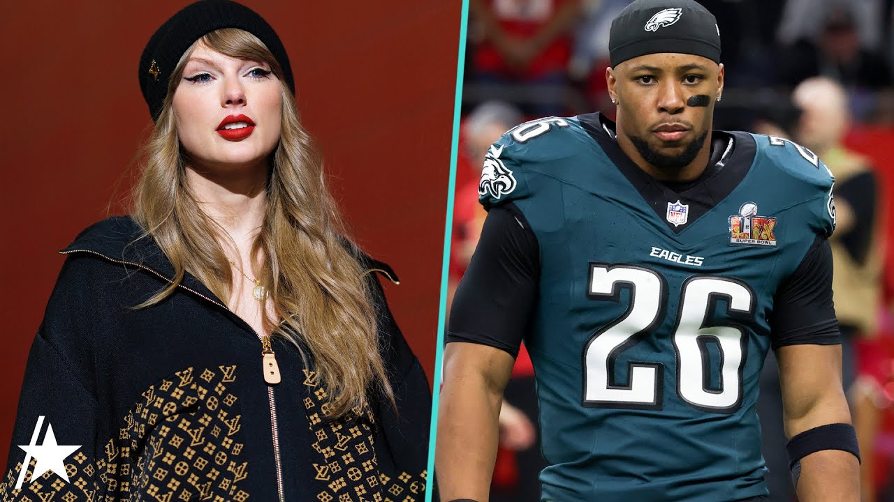 Saquon Barkley DEFENDS Taylor Swift Over Being Booed at Super Bowl LIX