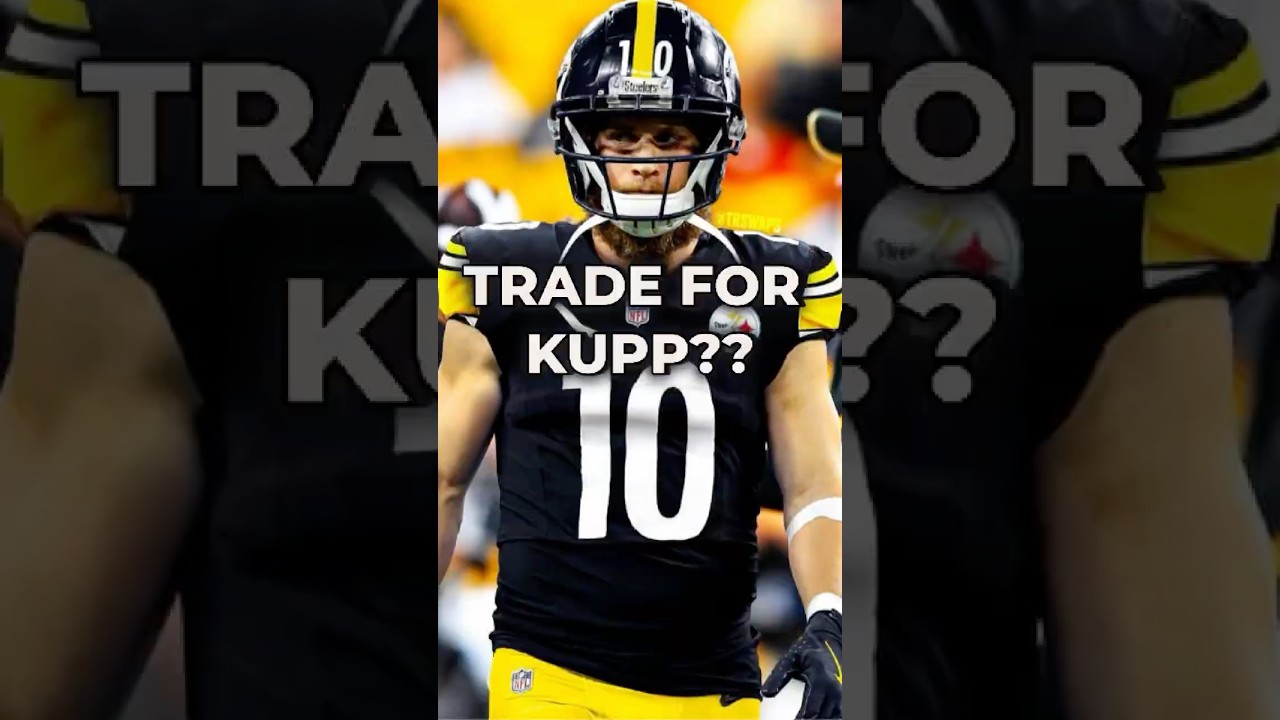 Should The Pittsburgh Steelers Trade For Cooper Kupp #nfl #nflnews #steelers #steelersnews