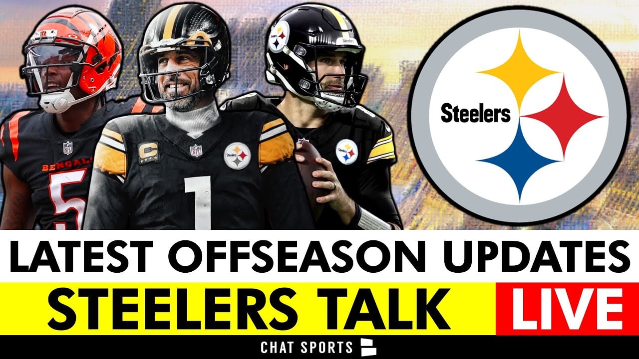 Steelers Talk LIVE: PIT Gets BAD NEWS Ft. Tee Higgins + New QB Buzz Ft. Kirk Cousins & Aaron Rodgers