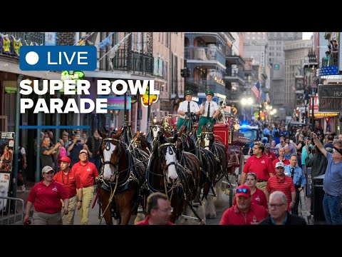 STREAMING NOW: Super Bowl LIX Parade Coverage from New Orleans