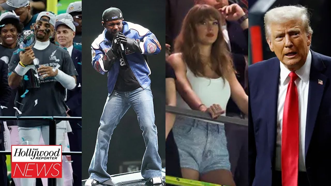 Super Bowl LIX: Kendrick Lamar Makes Political Statement, Taylor Swift Shakes Off Haters | THR News