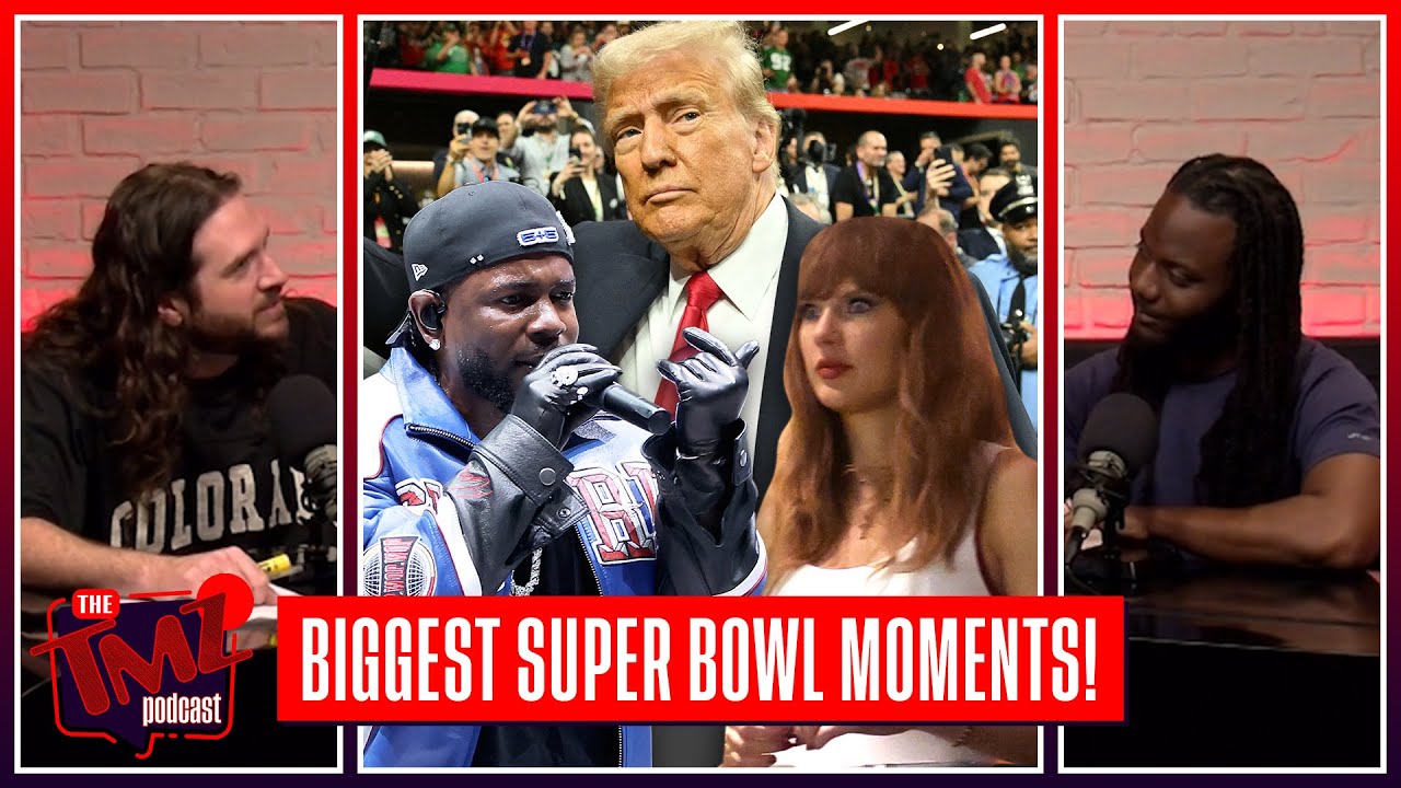 Super Bowl LIX: Kendrick Torches Drake, Trump Slams Taylor! | The TMZ Podcast