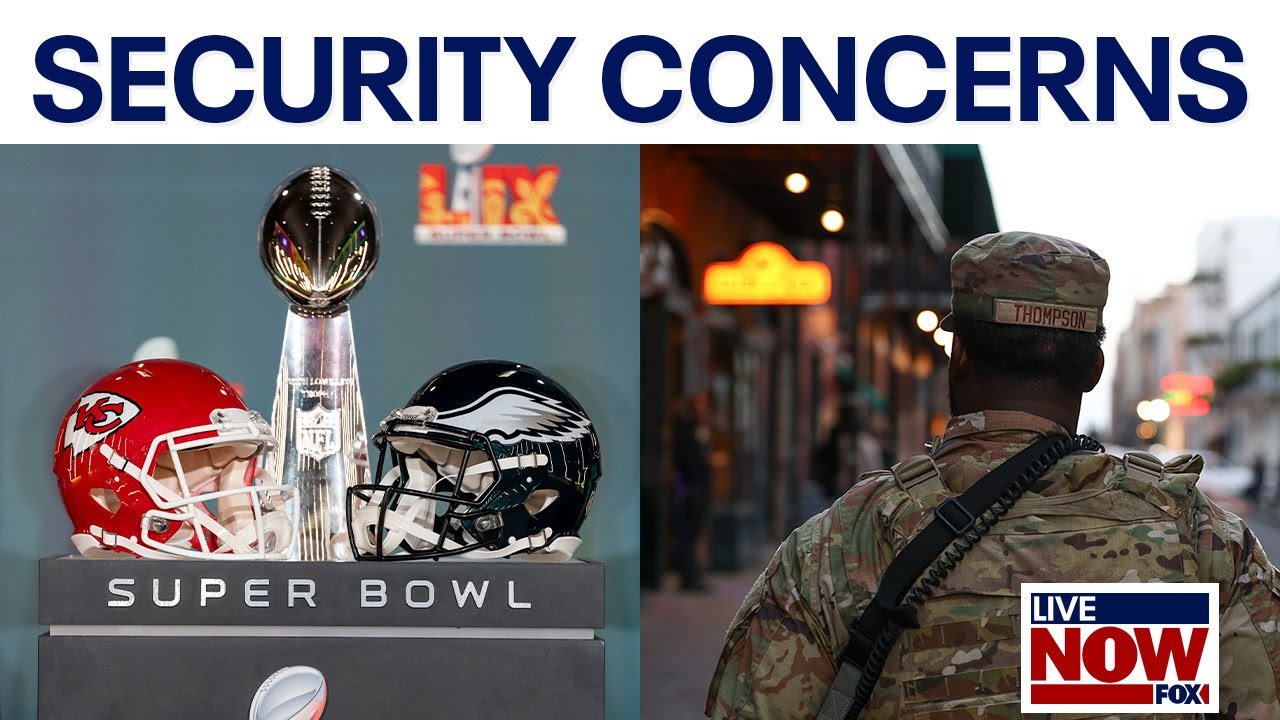 Super Bowl LIX security concerns | LiveNOW from FOX