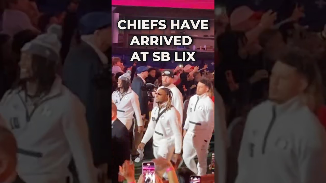 The Kansas City Chiefs Have Arrived At Super Bowl LIX #chiefs #chiefskingdom #superbowl