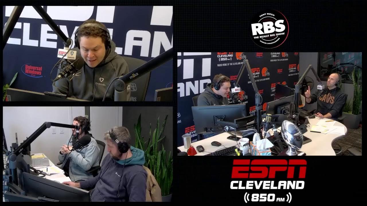 The Really Big Show – BROWNS/NFL DRAFT + CAVS BACK –  2/20/2025