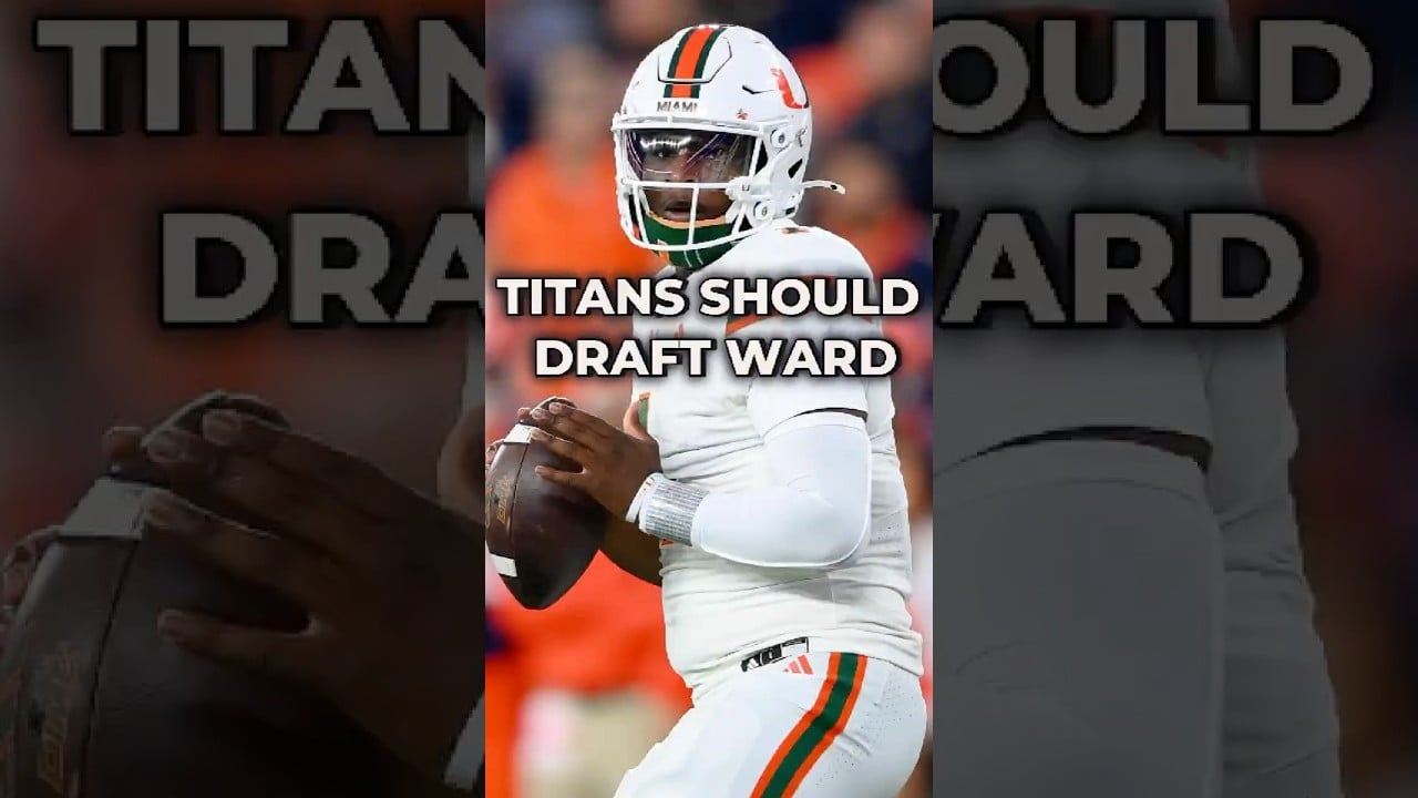 Titans Should Draft Cam Ward #1 #nfl #nflnews #nfldraft #football