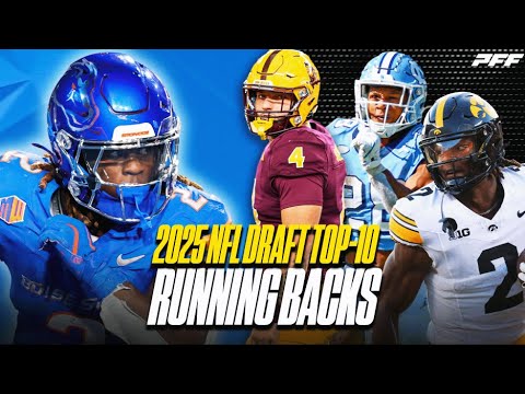 Top-10 Running Backs in the 2025 NFL Draft: Ashton Jeanty, Cam Skattebo & more!