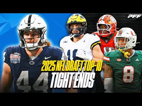 Top-10 Tight Ends in the 2025 NFL Draft: Tyler Warren, Colston Loveland & more!