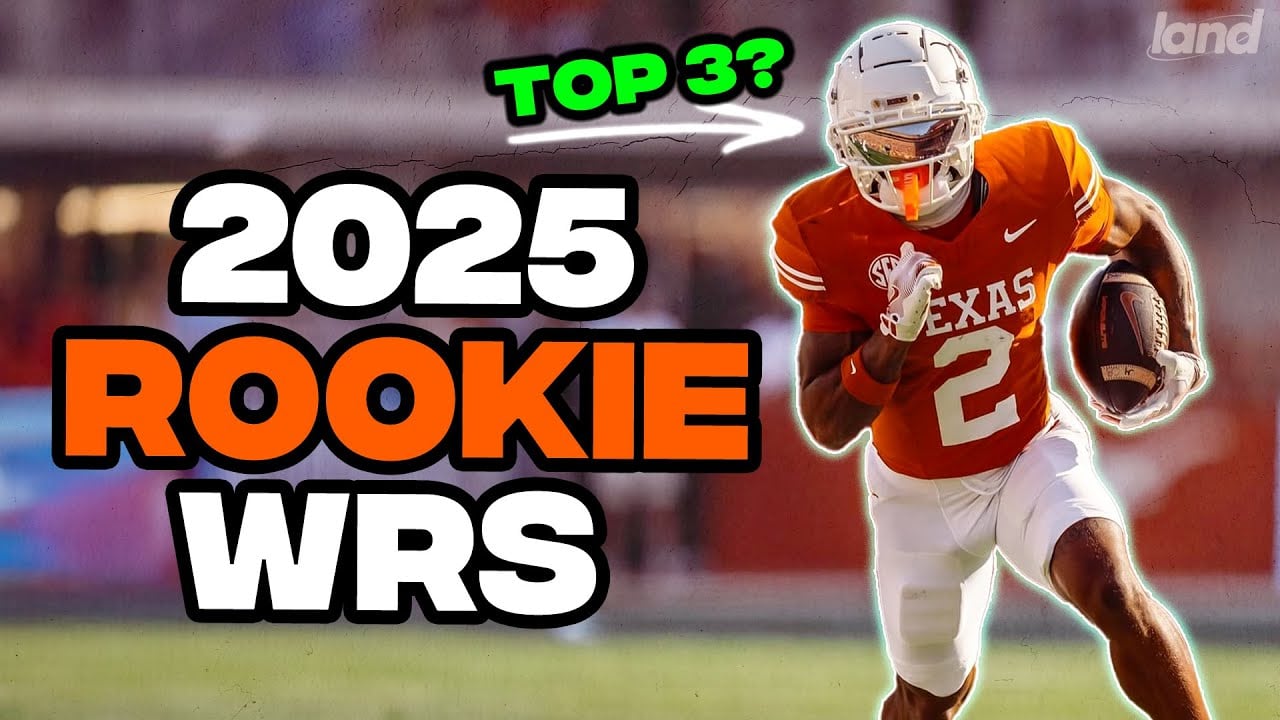 Top 20 Wide Receivers for the 2025 NFL Draft! (Rankings)