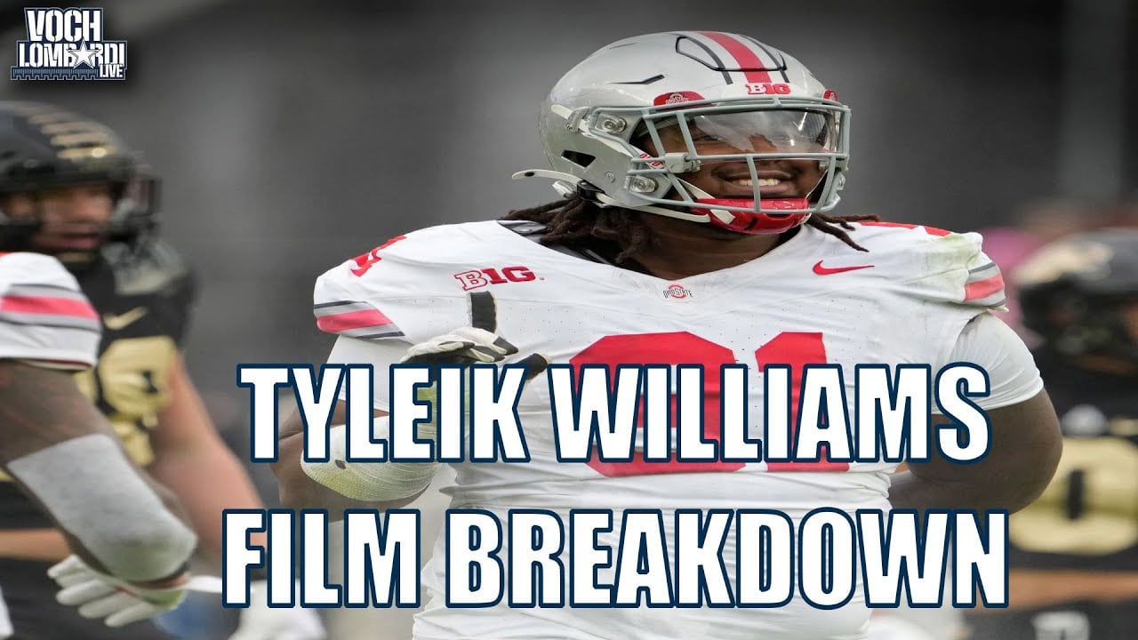 ✭ Tyleik Williams DT Ohio State || 2025 NFL Draft Fillm highlights