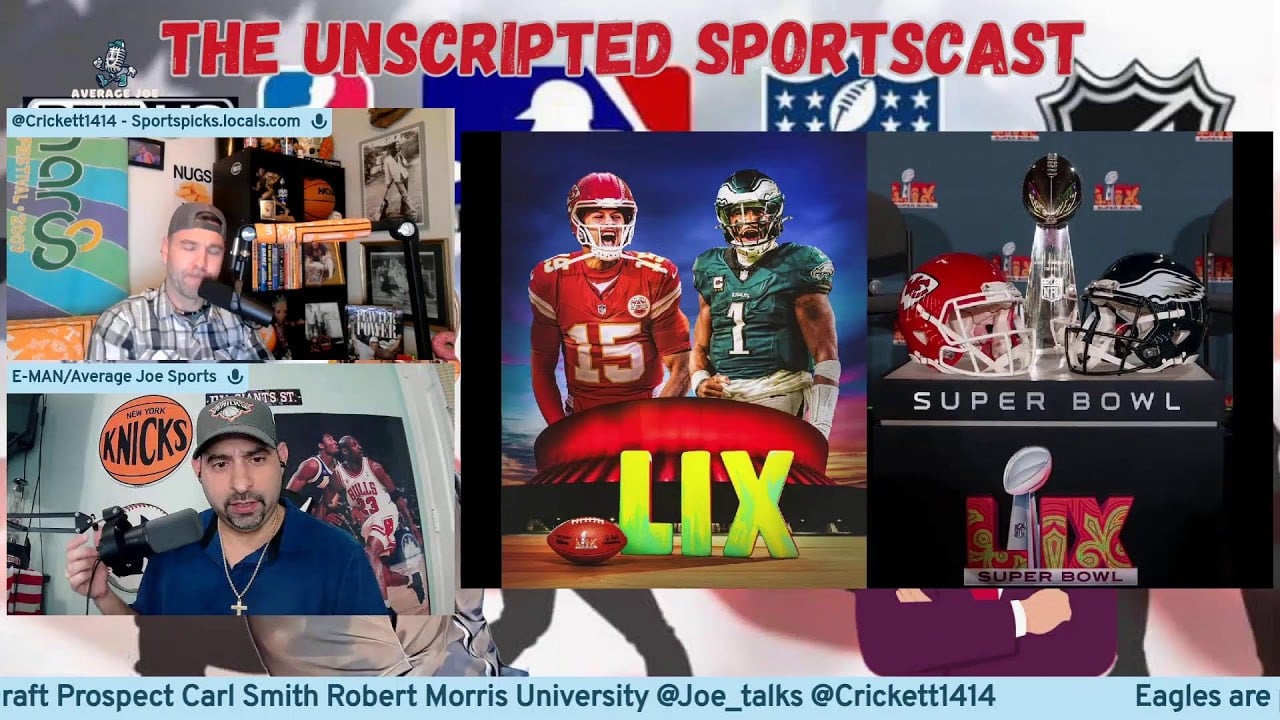 Unscripted Sportscast: Eagles are poised for revenge, 2025 NFL Draft Prospect Carl Smith interview