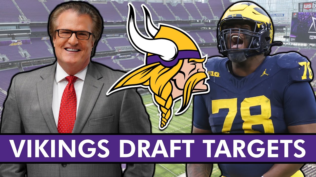 Vikings Draft Targets From ESPN Mel Kiper’s 2025 NFL Draft Big Board