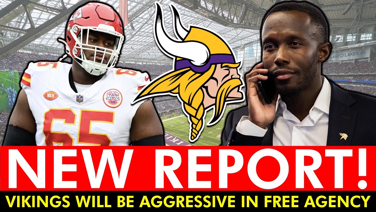 Vikings Fans Receive EXCITING NEWS On NFL Free Agency!