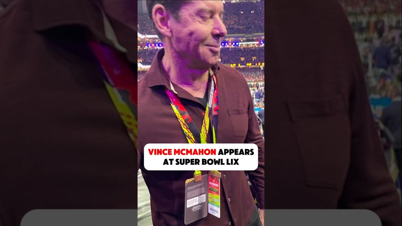 Vince McMahon Appears at Super Bowl LIX!