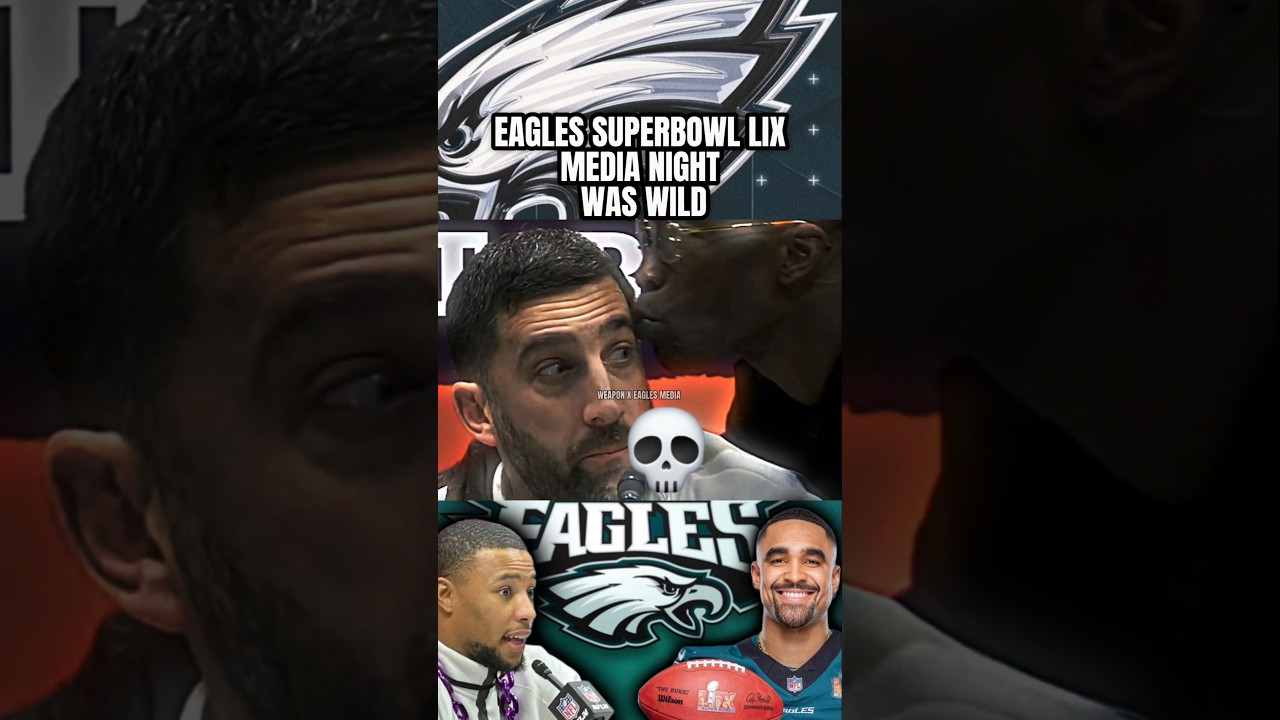 WILD & CRAZY Superbowl LIX Media Night for Philadelphia Eagles