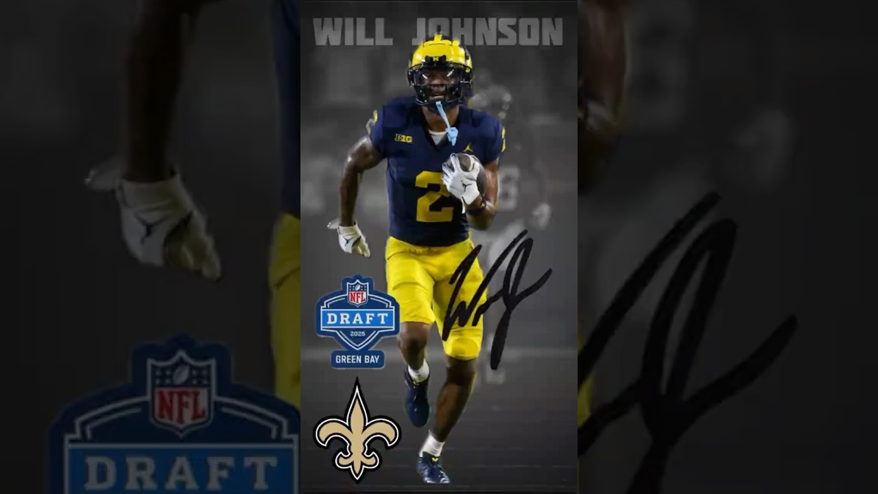 Will Johnson CB Highlights 〽️ | Future Saint ⚜️ | #saints #nfl #nfldraft #nfldraft2025 #shorts