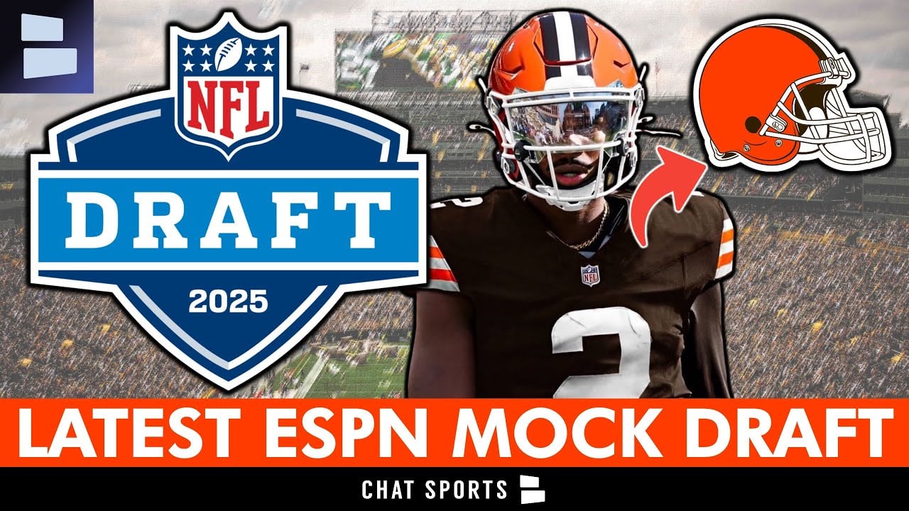 2-ROUND NFL Mock Draft From Jordan Reid | Shedeur Sanders Goes #2 Overall After Myles Garrett Deal