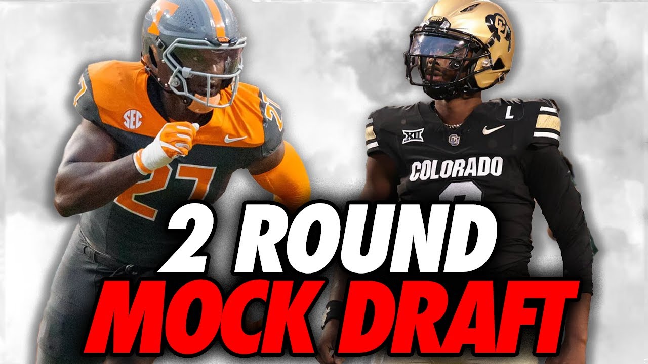 2 Round *Updated* 2025 NFL Mock Draft (With Trades) | NFL Draft