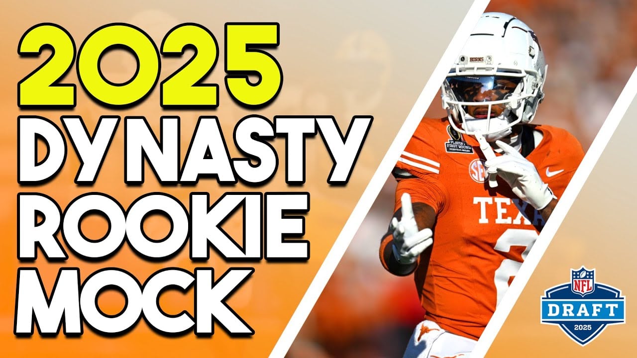 2025 Dynasty Rookie Mock Draft: 4-Round Post-Combine Breakdown | #2025NFLDraft