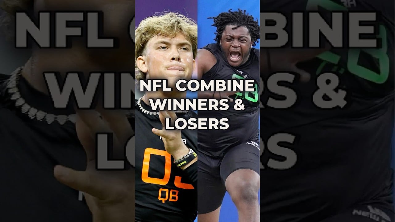 2025 NFL Combine Winners & Losers #nfl #nfldraft #nflcombine #shorts