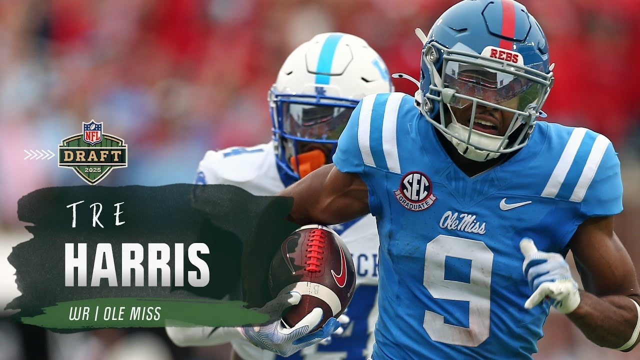 2025 NFL DRAFT HIGHLIGHTS: Tre Harris | WR | Ole Miss