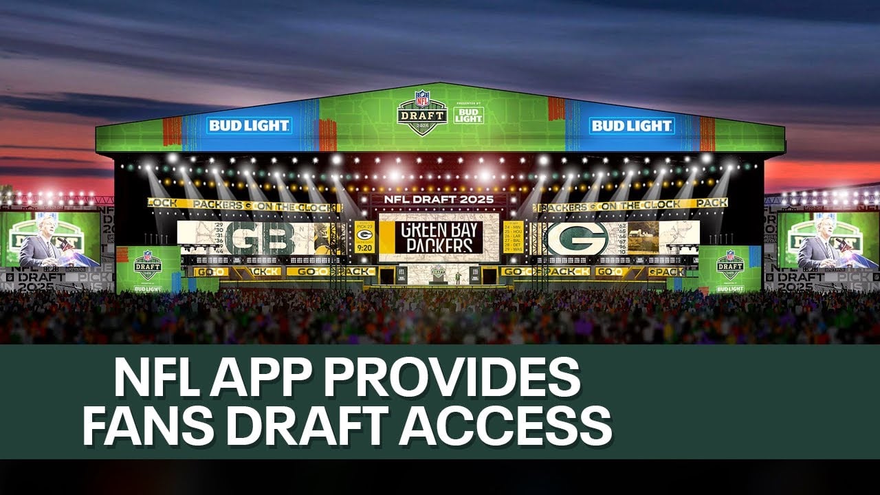 2025 NFL Draft in Green Bay; app provides access, schedule | FOX6 News Milwaukee