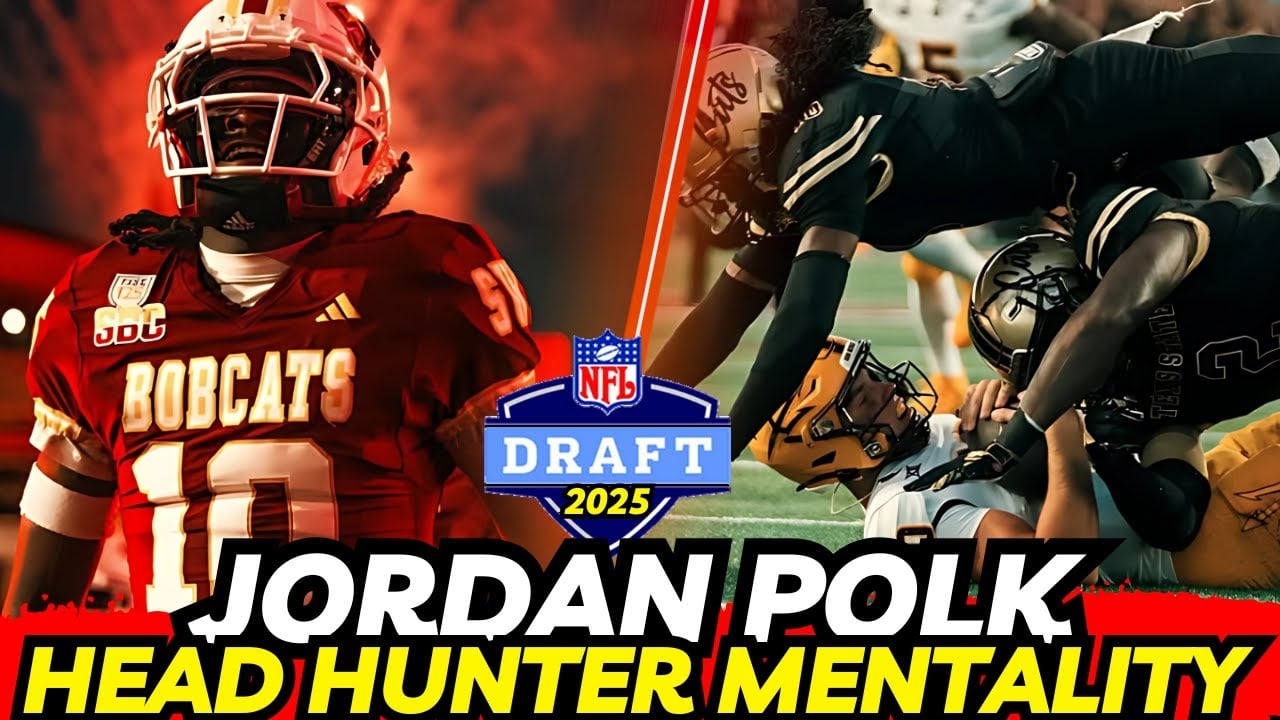 2025 NFL DRAFT Jordan Polk of Texas State is #1 in Forced Fumbles in the Sunbelt | LOCKDOWN DB